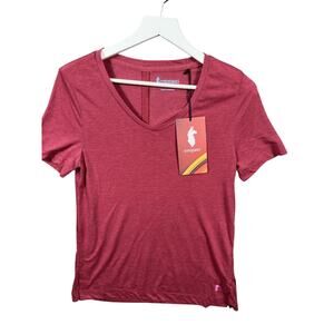 NWT COTOPAXI WOMENS PASEO TRAVEL T SHIRT RED SIZE XS NWT $55